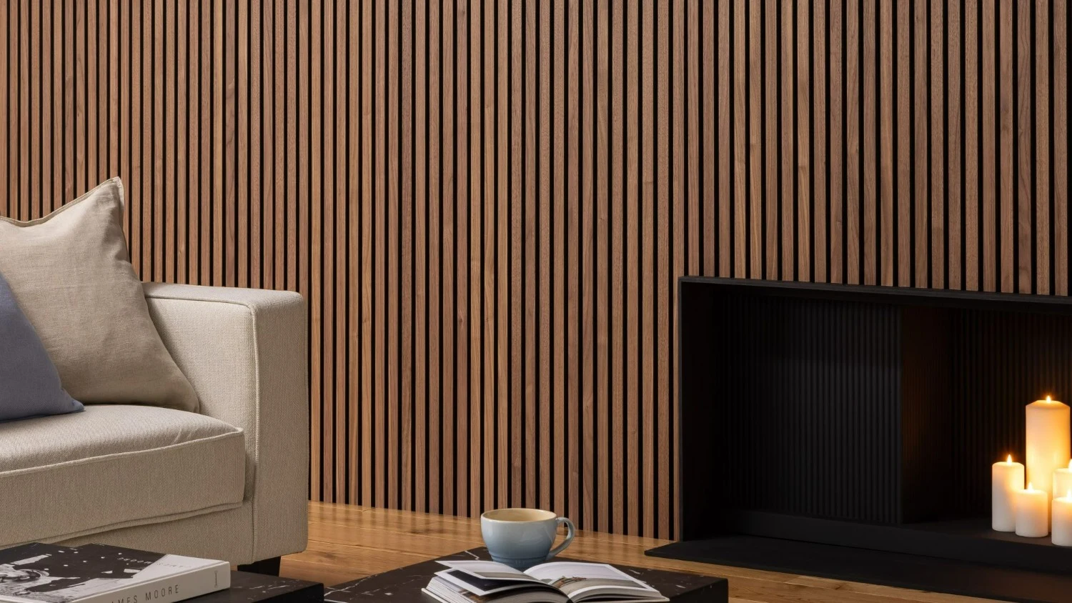 From Bedrooms to Kitchens: Deep Walnut Panelling Taps into the Brown Revival