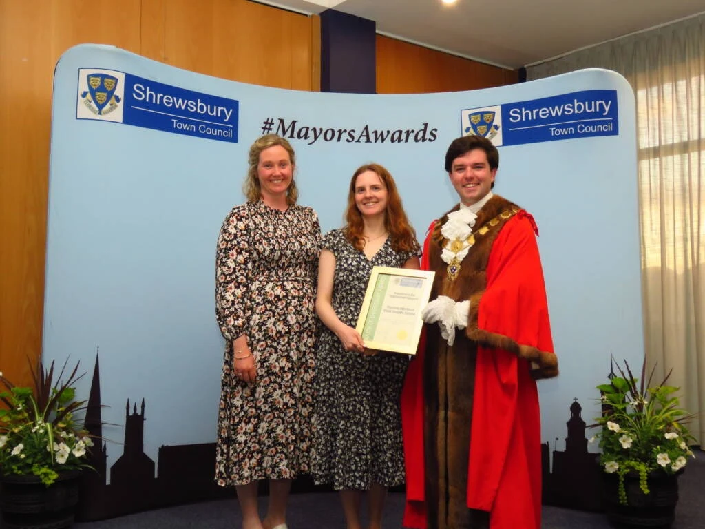 Field Studies Council recognised at Shrewsbury Mayor’s Awards