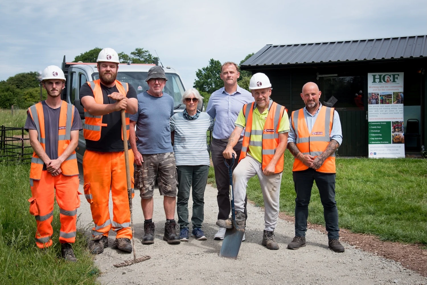 McPhillips delivers positive impact at community farm