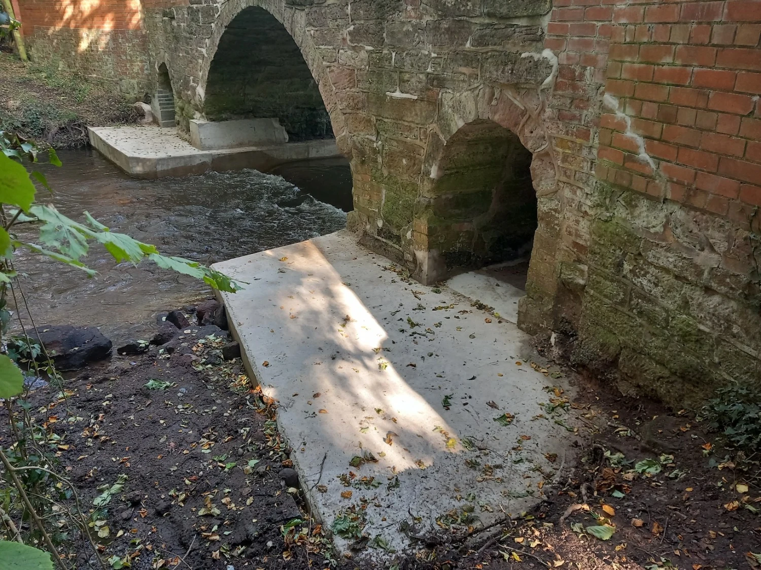 Stabilising bridge repairs completed before spawning season