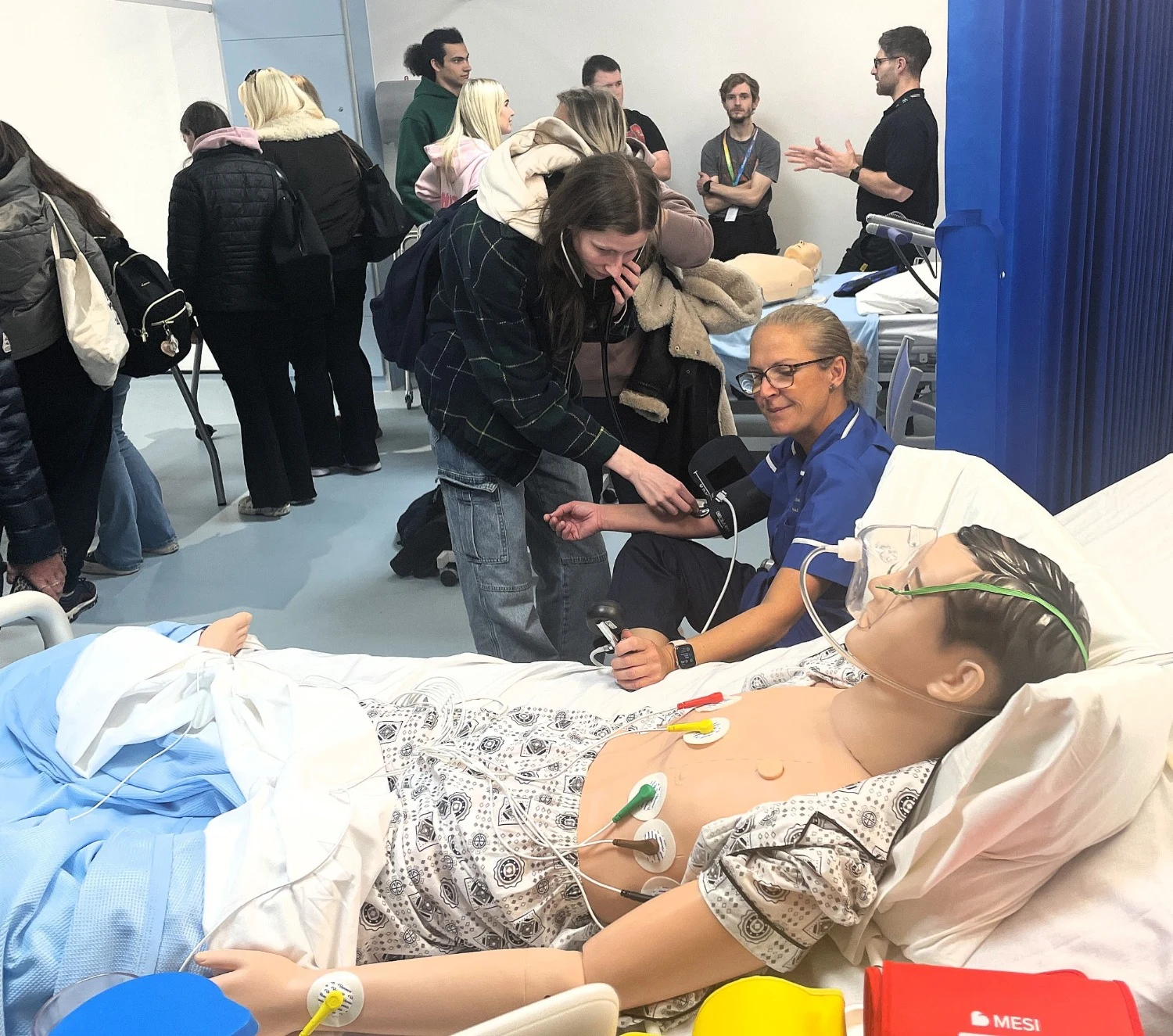 College and University join forces at £14m medical hub for health careers expo