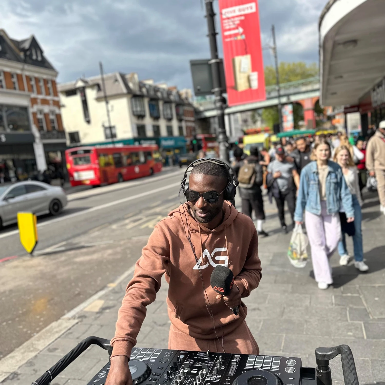 DJ AG brings live-streamed street set to Sheffield City Centre - WaterBear opens “Apply to Play” slots for more Sheffield artists