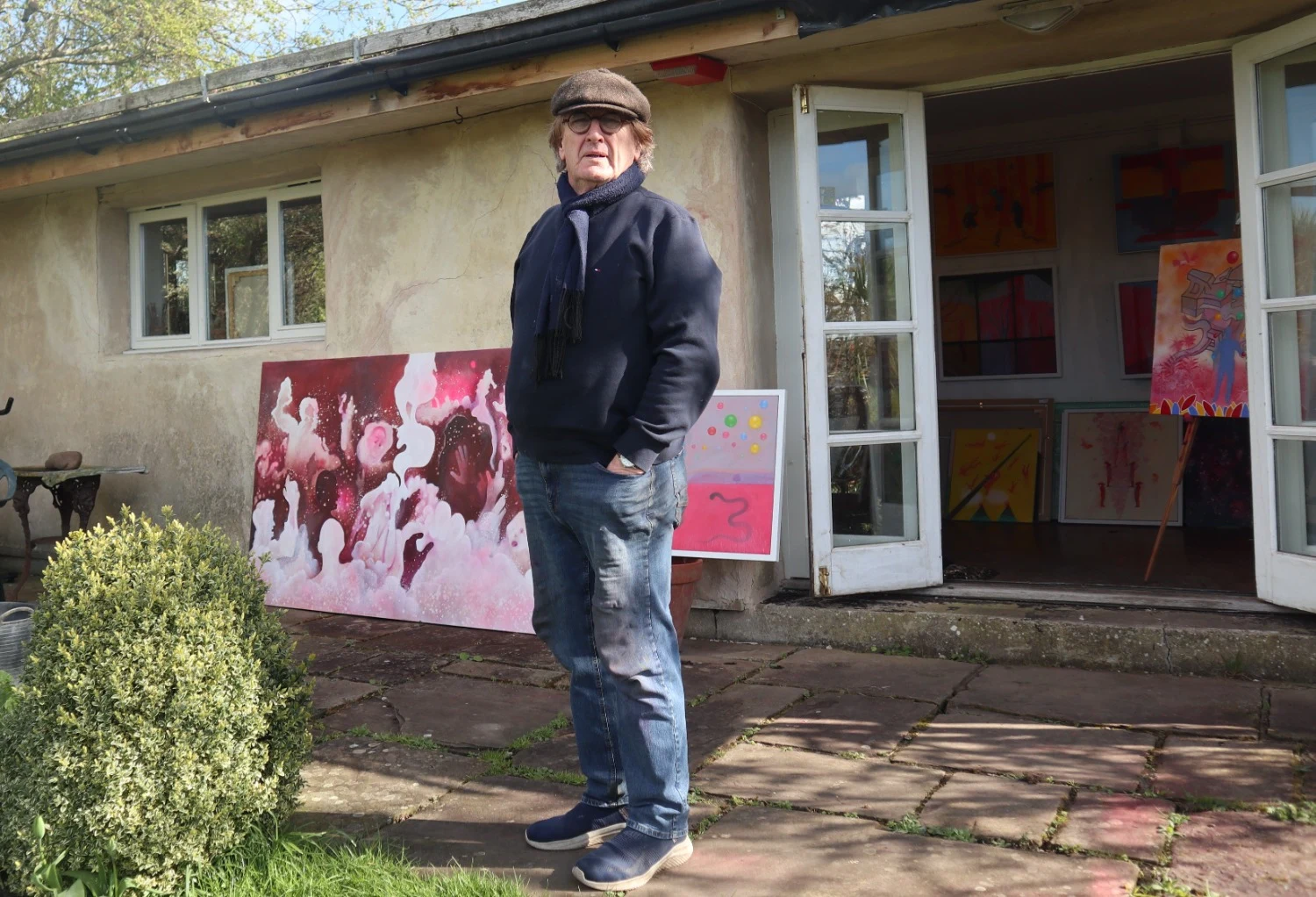Documentary maker who captured Yorkshire life invites you into his artist studio