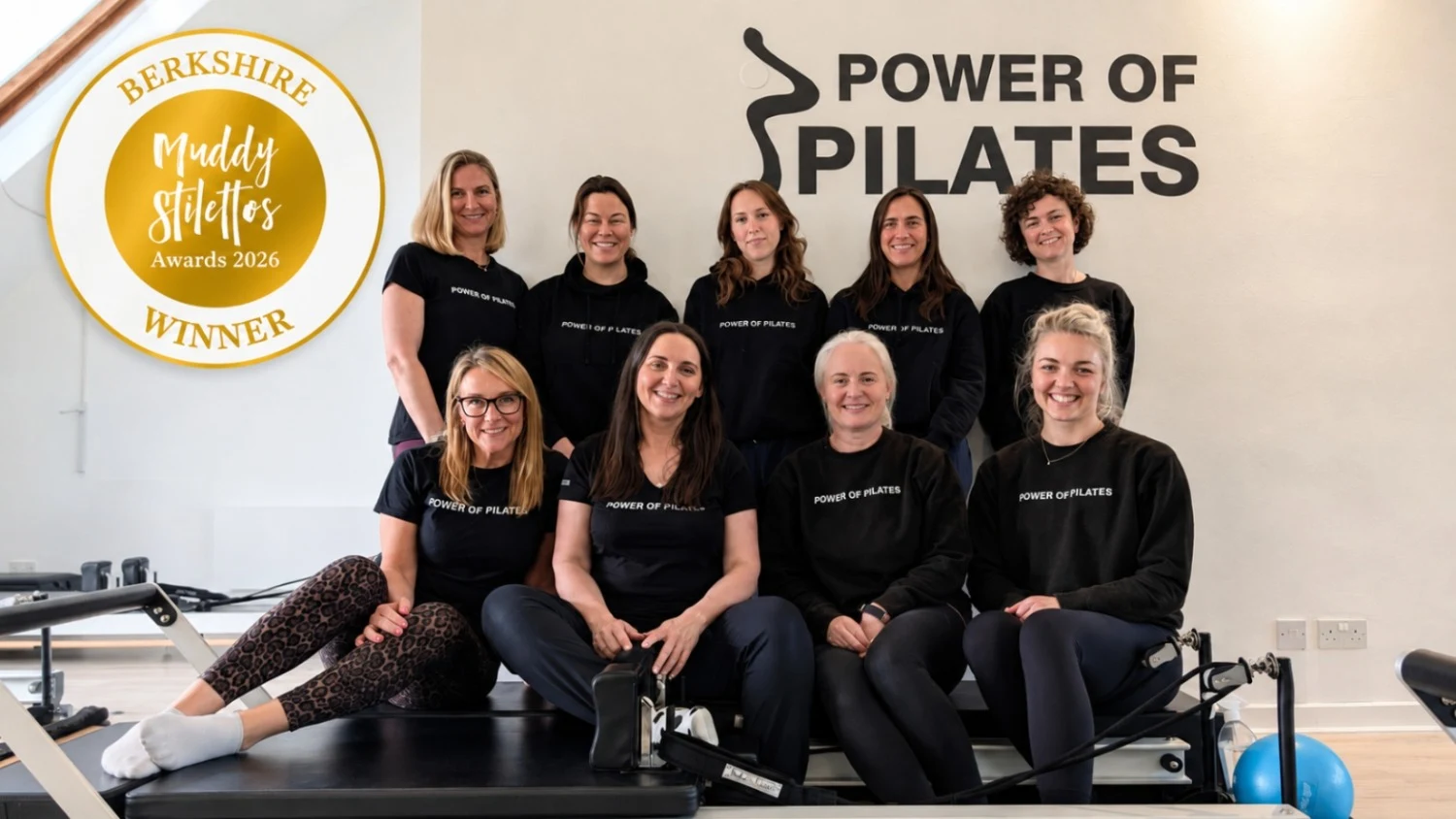 Power of Pilates Named Best Pilates Studio in Berkshire for Second Consecutive Year