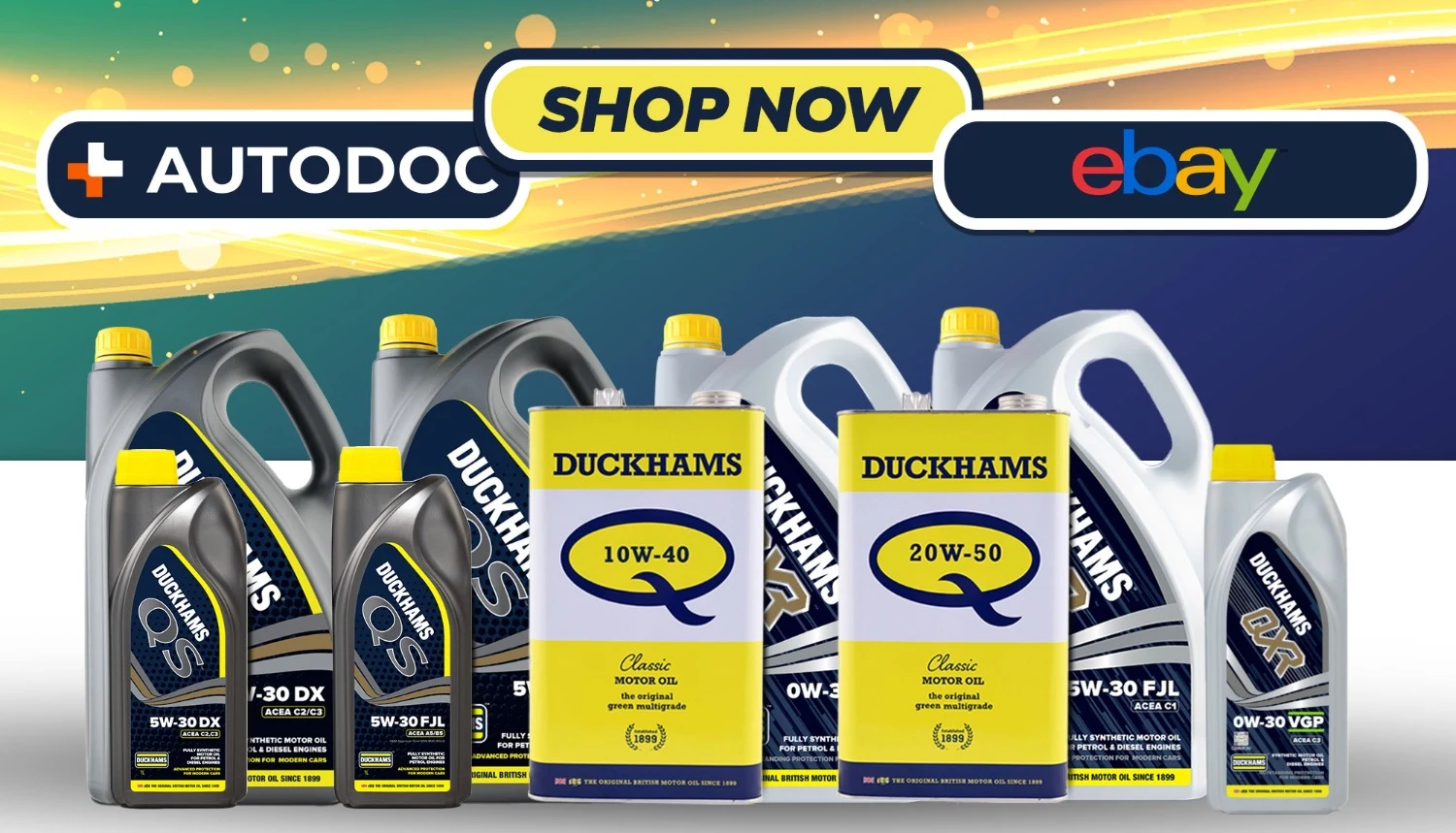 Duckhams Oils Now Available on eBay and Autodoc