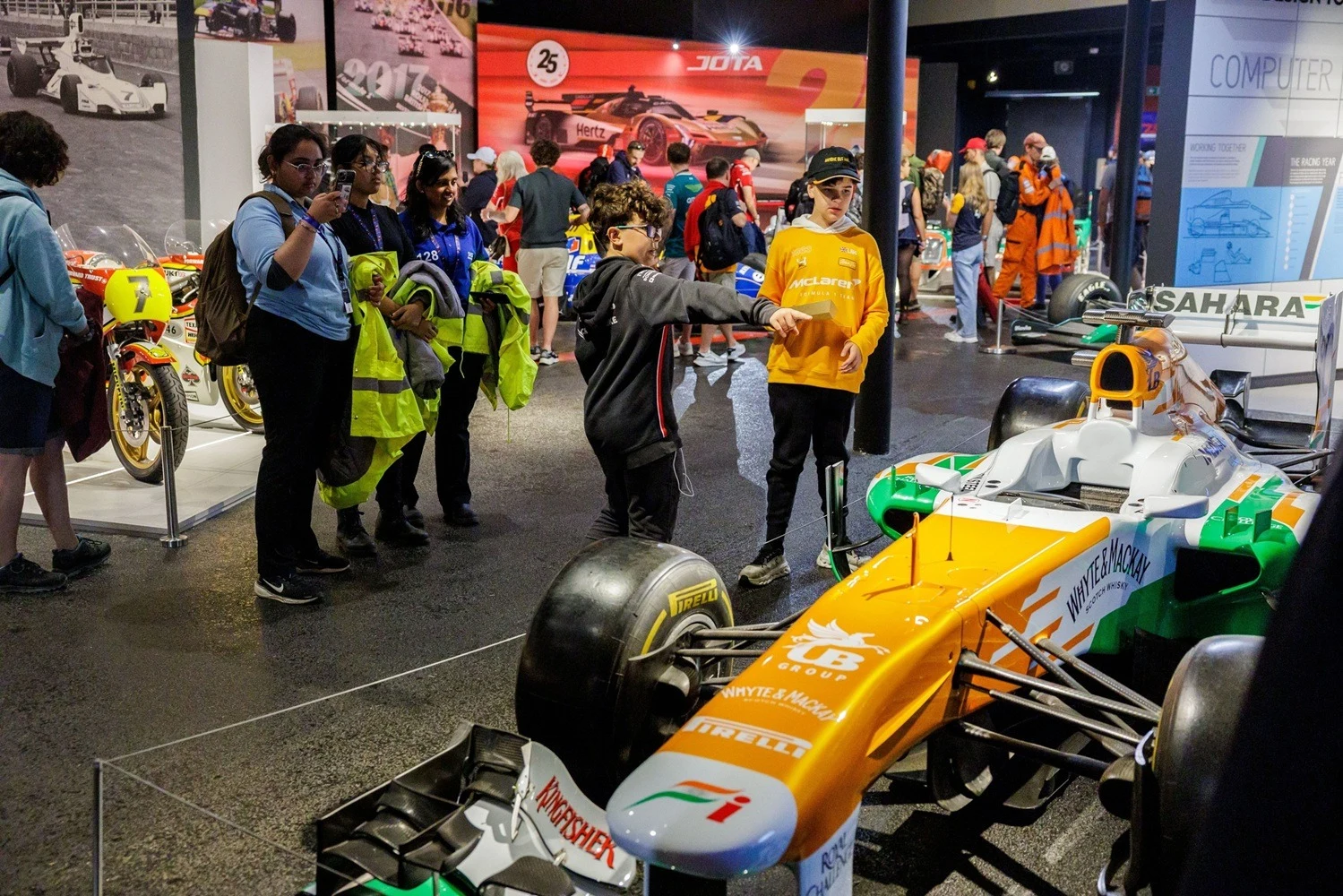 Lap up the summer savings - Kids Go Free and Kids Eat Free at Silverstone Museum