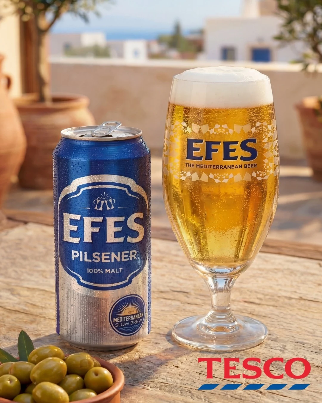 Sunrise Beverages Launches Premium Lager Efes Pilsener in Tesco, Bringing the True Taste of the Mediterranean into the Heart of UK Retail