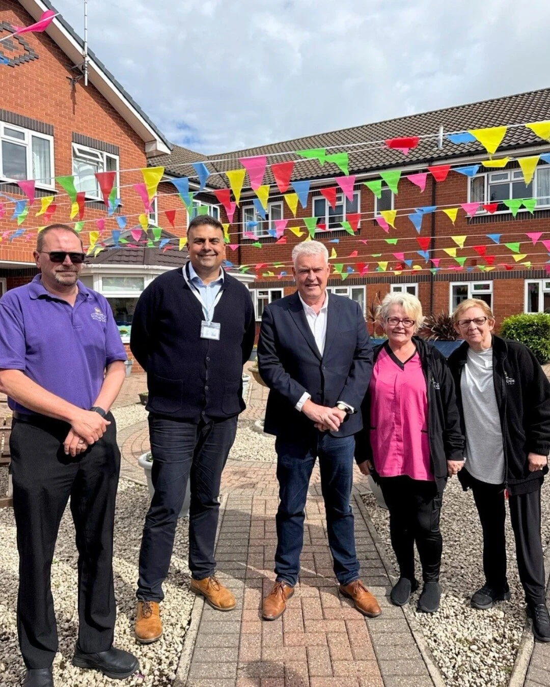Lowmoor Nursing Home Hosts Successful Blue Light Breakfast to Thank Local Blue Light Card Holders
