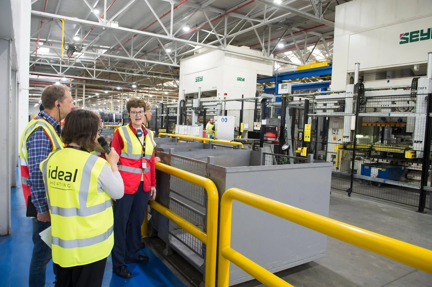 Ideal opens its doors to showcase the present and future of heating