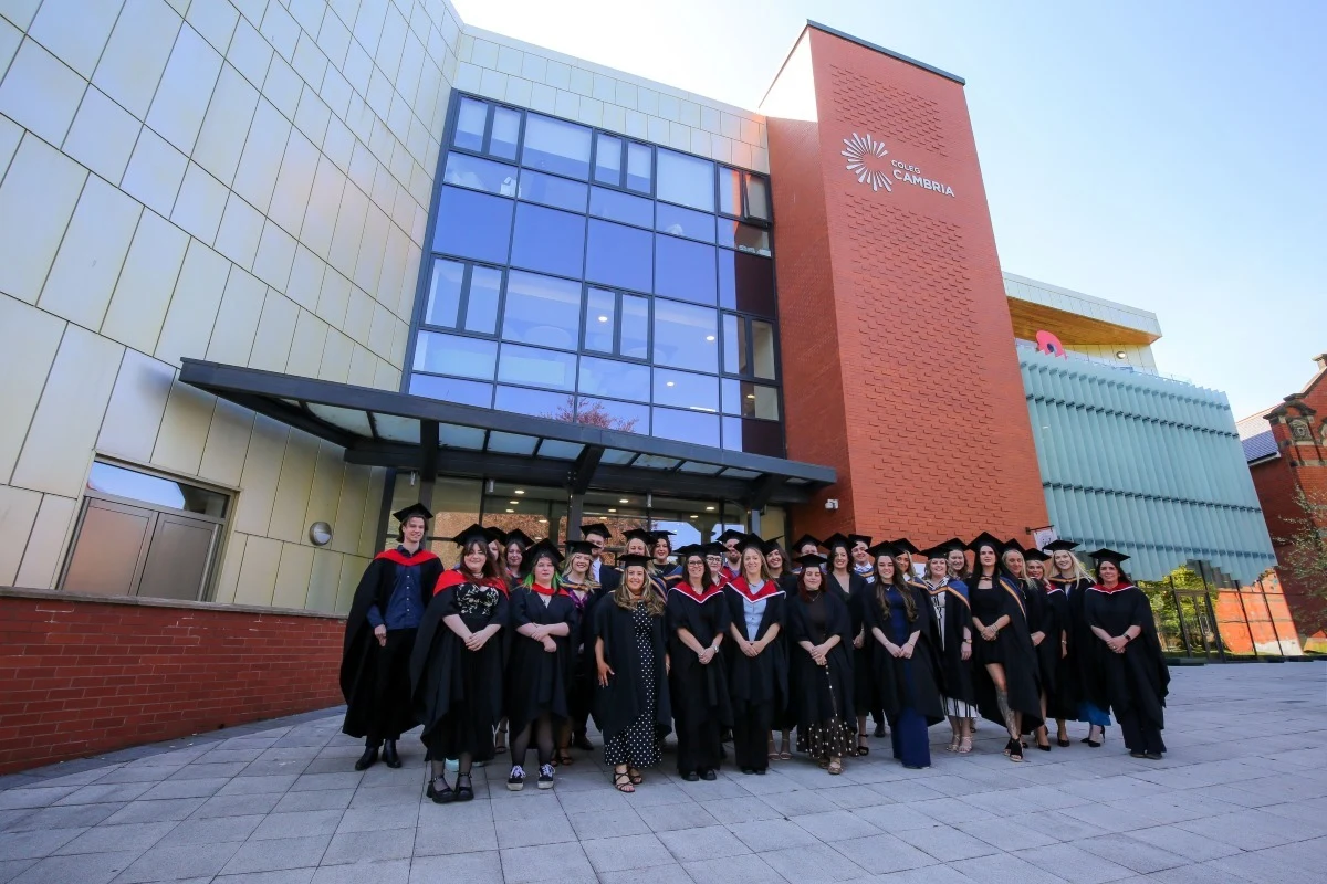 University students celebrate graduation success in glittering Wrexham ceremony