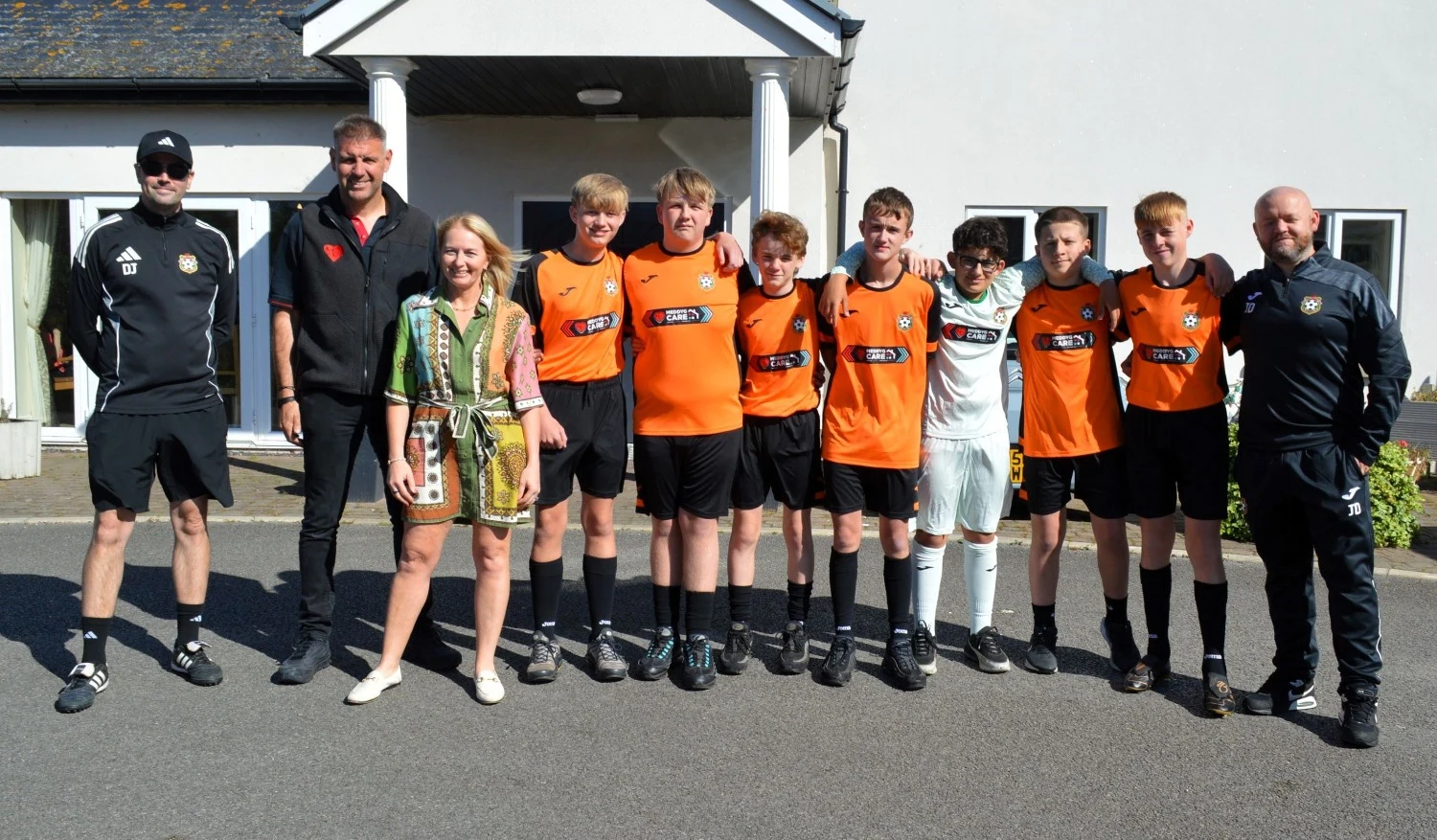 New sponsor for one of longest running junior sports clubs in North Wales