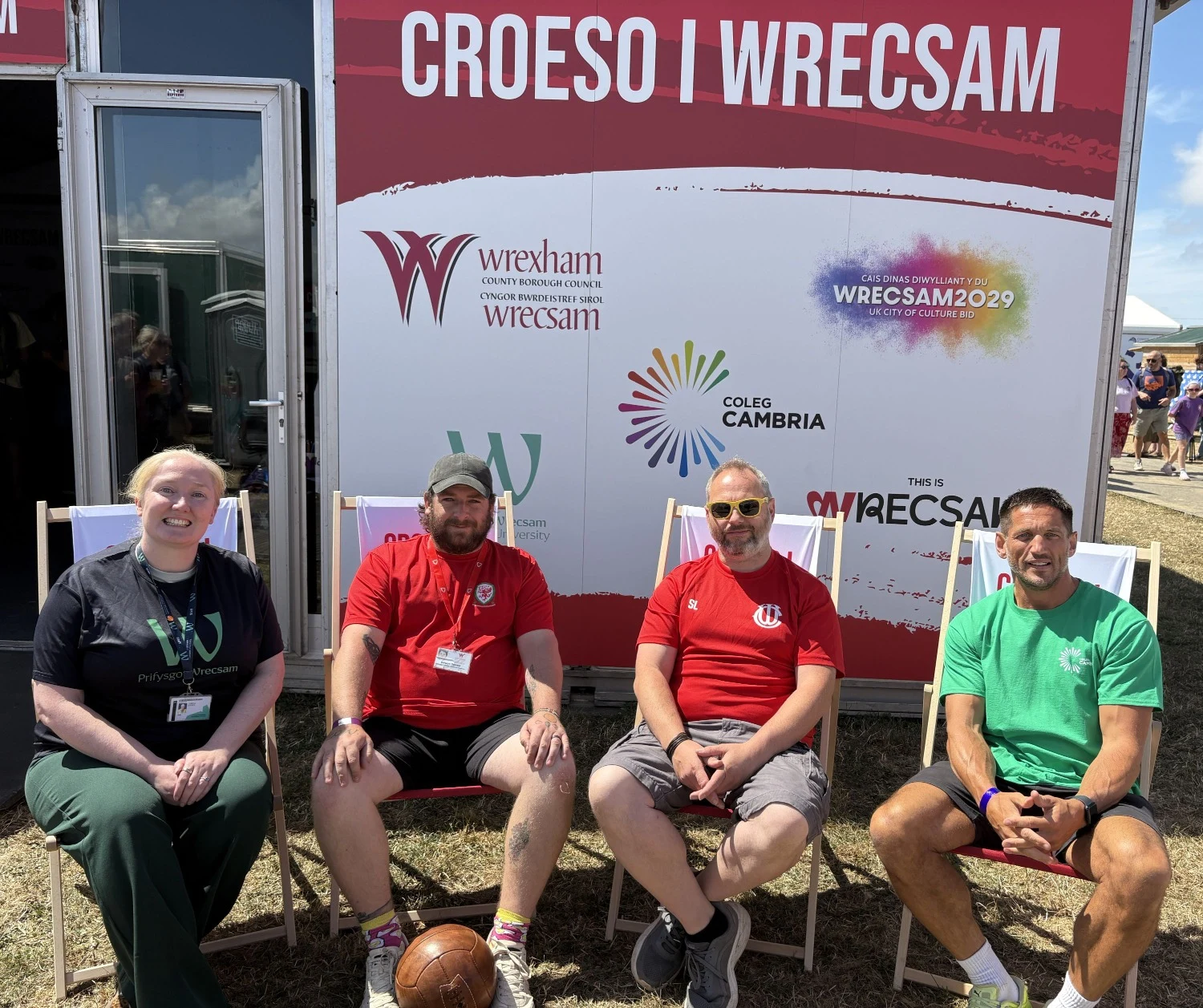 Wrexham unites to showcase region’s future at National Eisteddfod