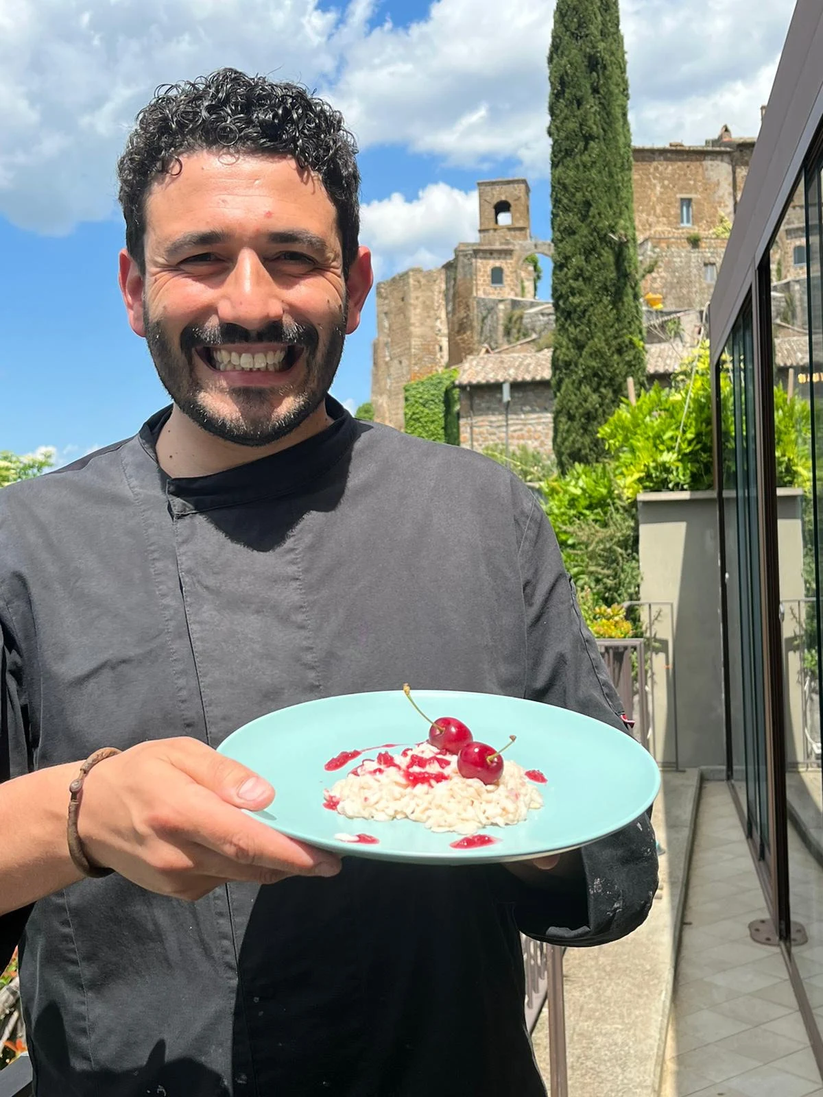This Italian village 90 minutes from Rome has built an entire menu around cherries - and it starts with fish