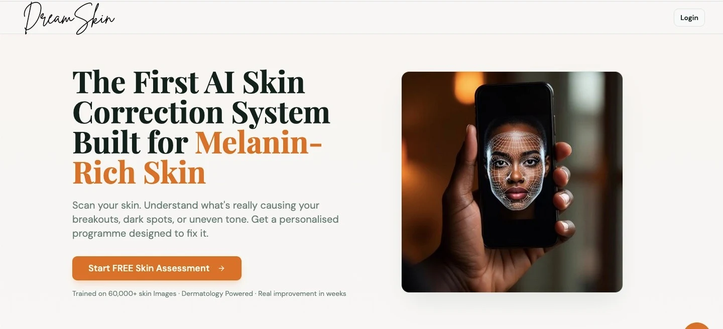 UK Startup Launches AI Platform to Tackle Skincare Inequality Affecting Millions With Melanin-Rich Skin