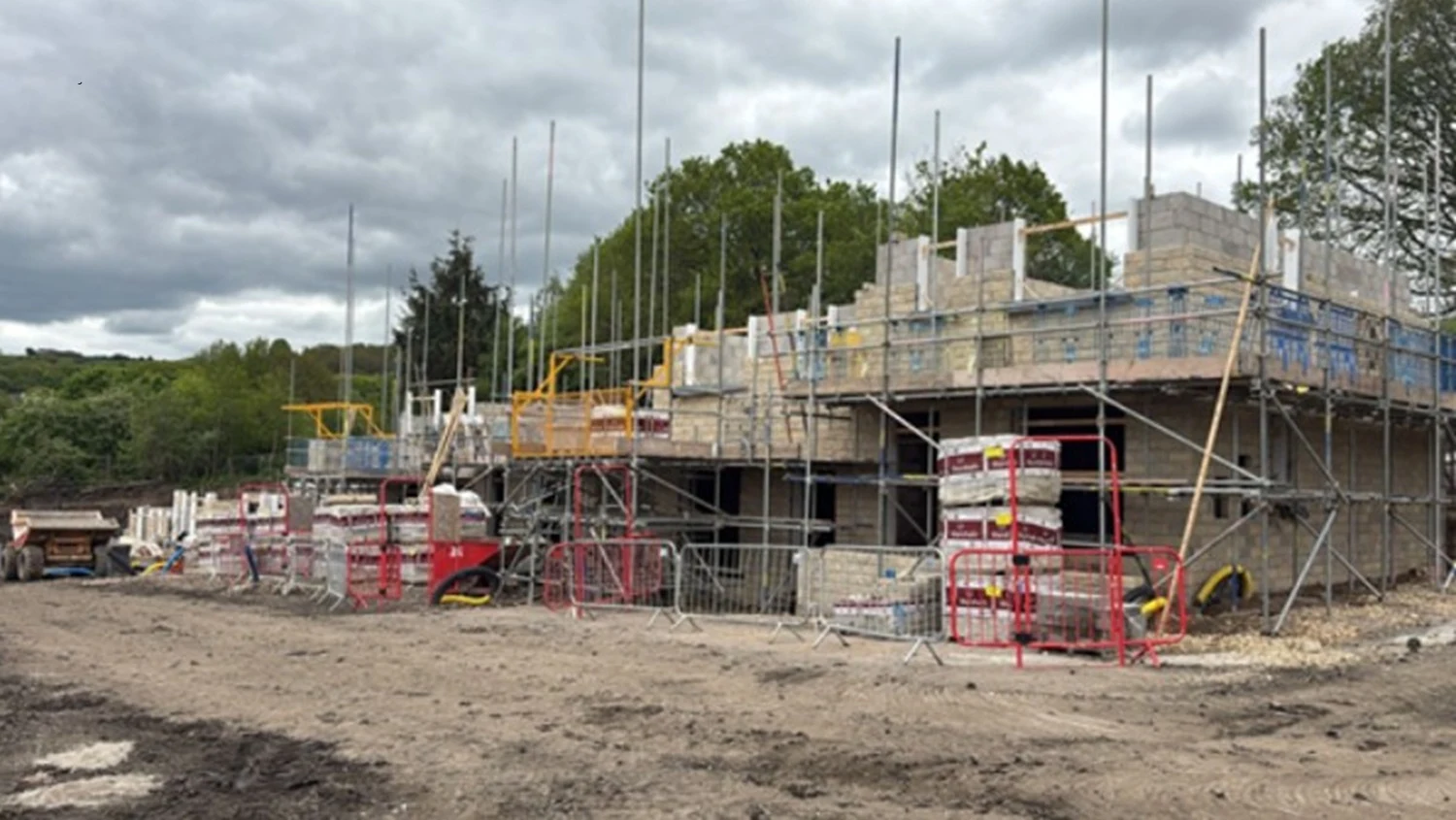 Construction work continues on major Huddersfield affordable housing development