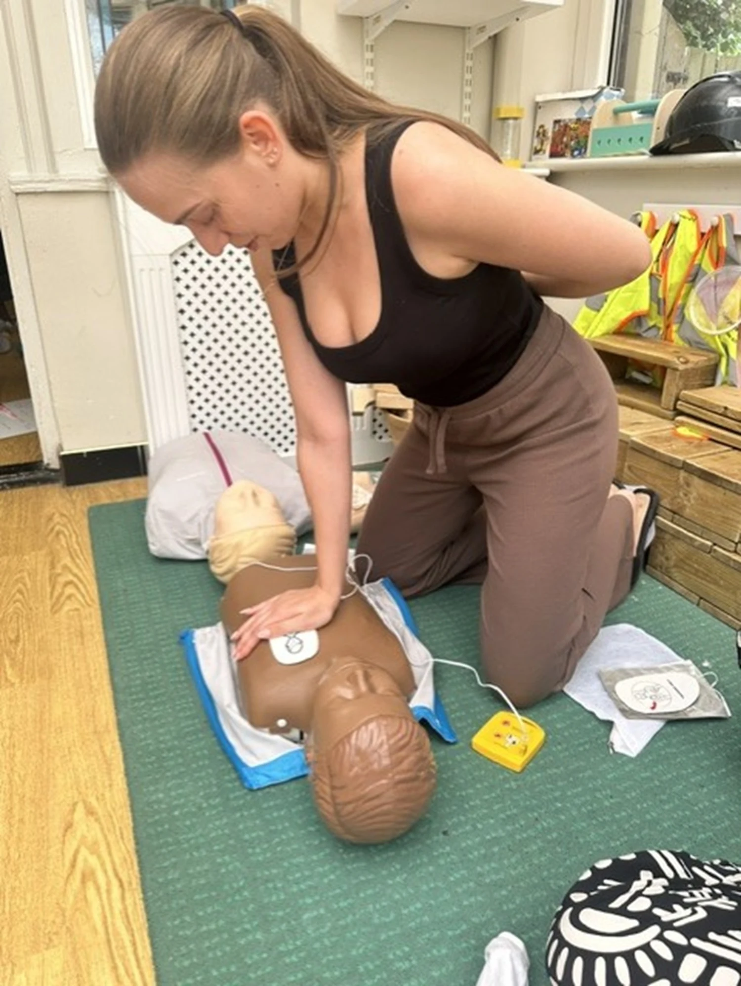 South Croydon nursery hosts first aid training session