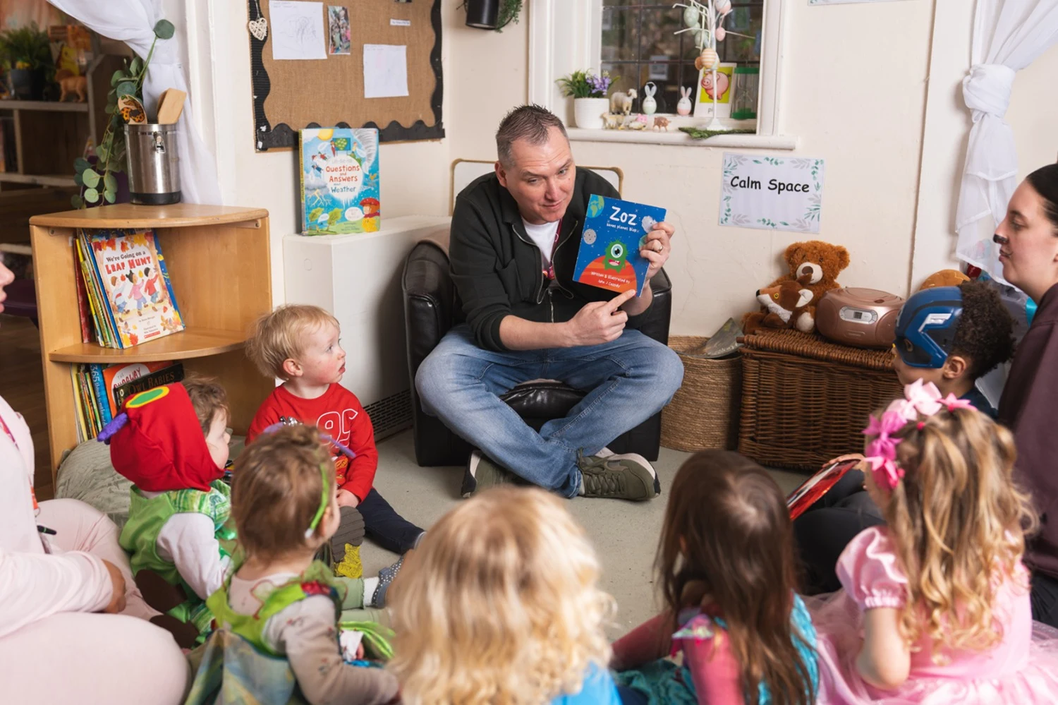 Partou welcomes children’s authors for special World Book Day