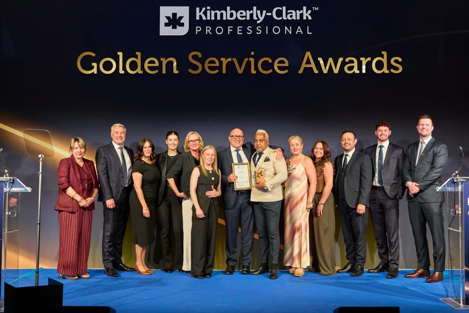 Peartree Cleaning Celebrates Double Win at Kimberly-Clark Professional Golden Service Awards