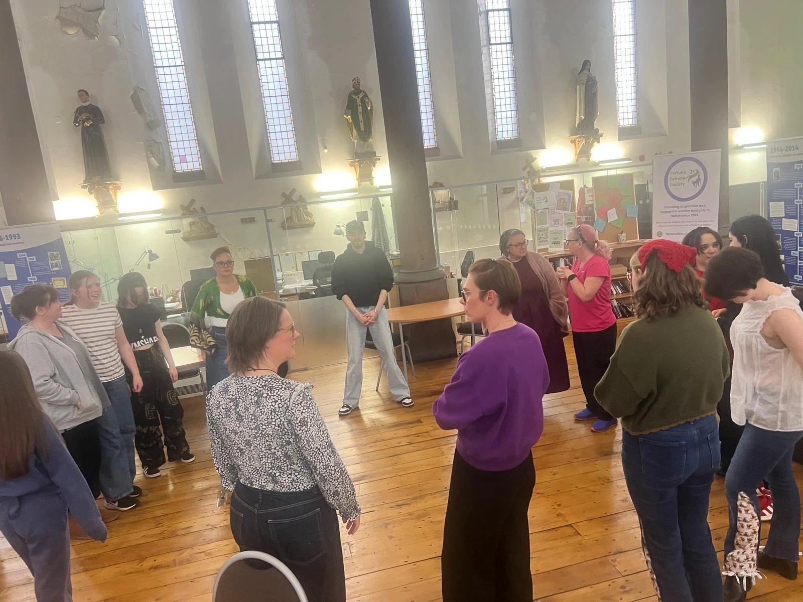 Flourishing Families pilot session for Fortuna Female Society run by the Brianna Ghey Legacy Project at St Marie