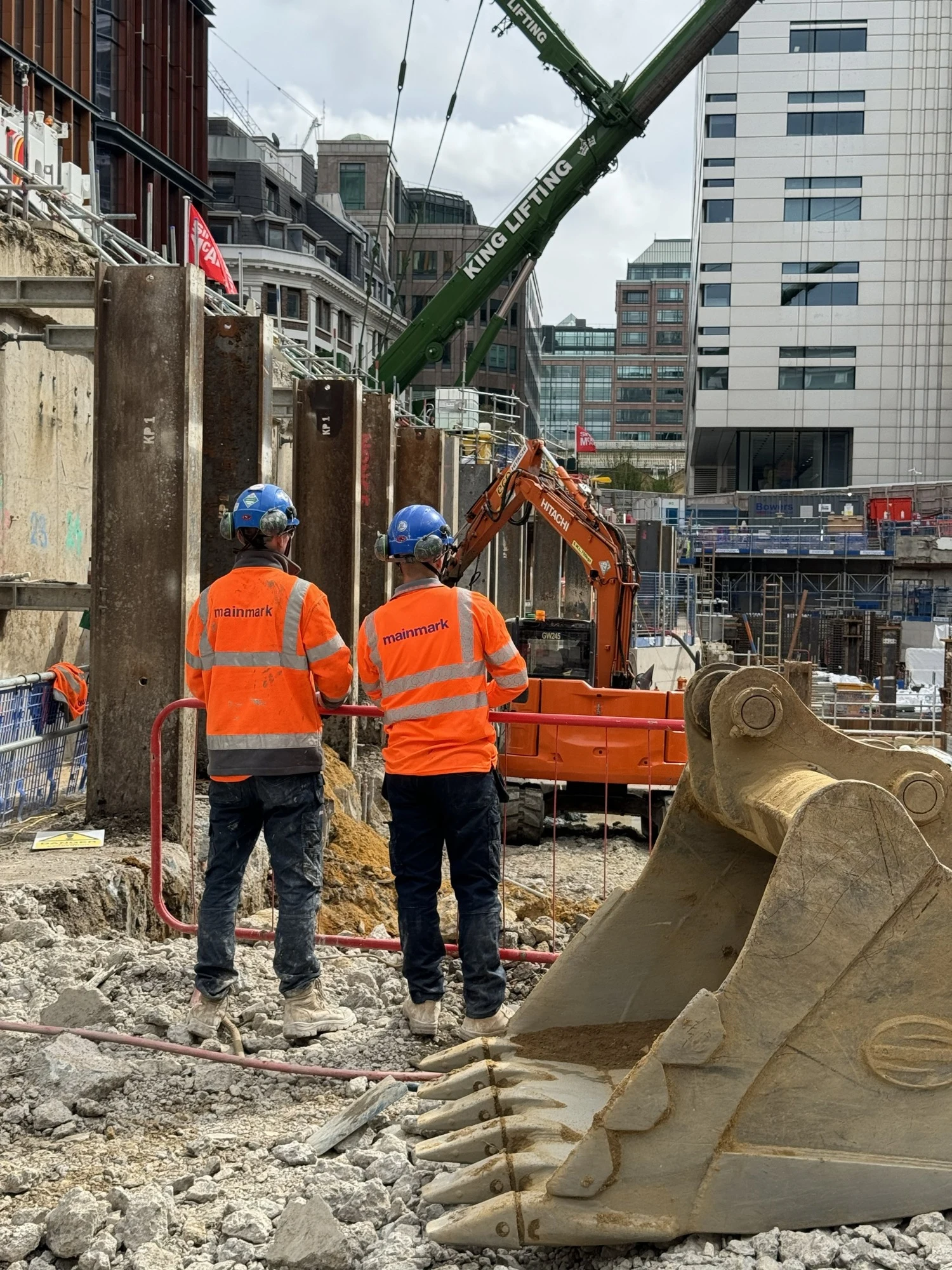 Ground Engineering Work Supports Topping Out of Major London Scheme